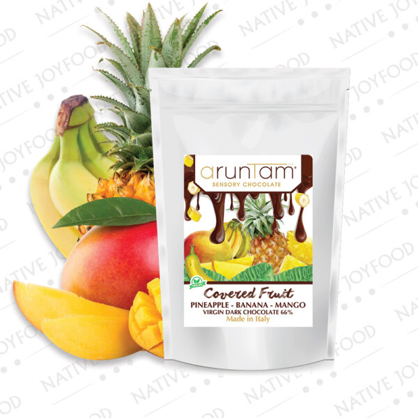 Aruntam Mix Frutta Tropicale Virgin Dark Chocolate 66% 125 g