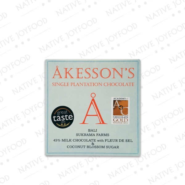 Åkesson’s Bali 45% Milk % Fleur de Sel