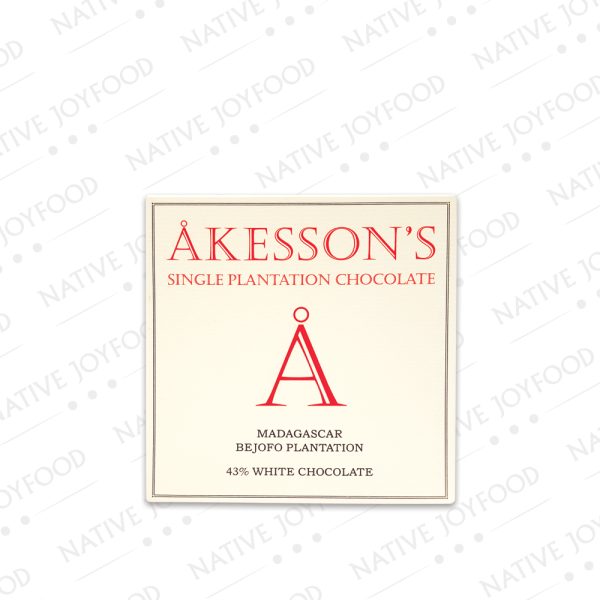 Åkesson’s Madagascar Cioccolato Bianco 43% Bio