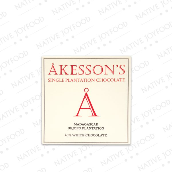 Åkesson’s Madagascar White Chocolate 43% Bio