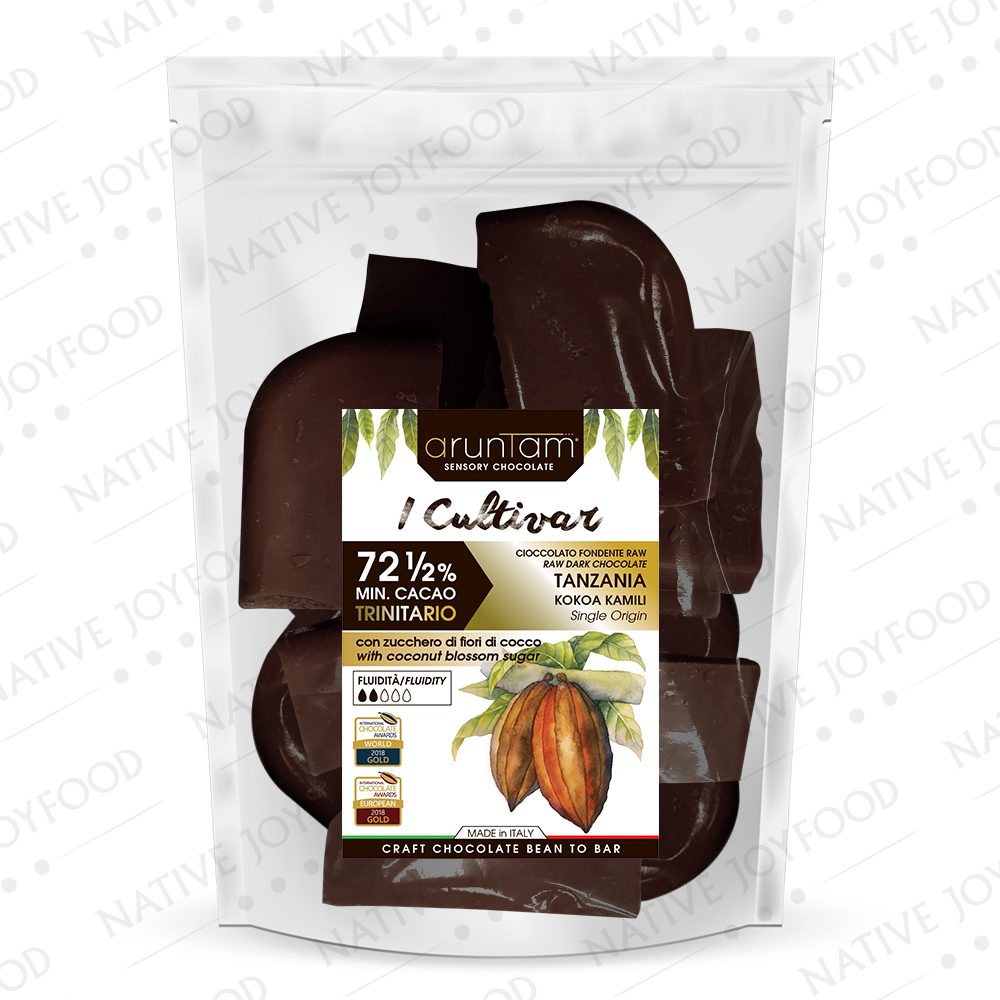 Aruntam Pezzi Raw Tanzania 72,5% (Zucch. Cocco) 1 Kg