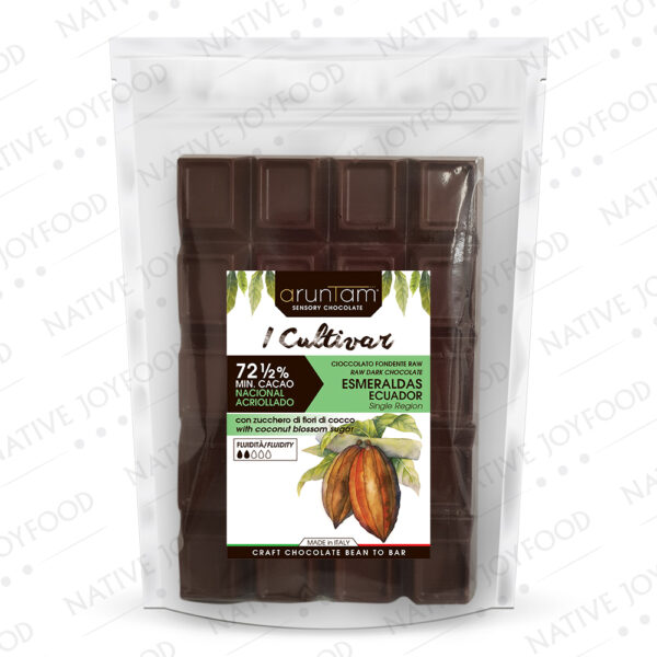 Aruntam Tavolotta Raw Esmeraldas 72,5% (Zucch. Cocco) 1 Kg