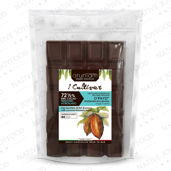 Aruntam Tavolotta Raw Nicaragua O'Payo 72,5% (Zuc. Fiori di Cocco) 1 Kg