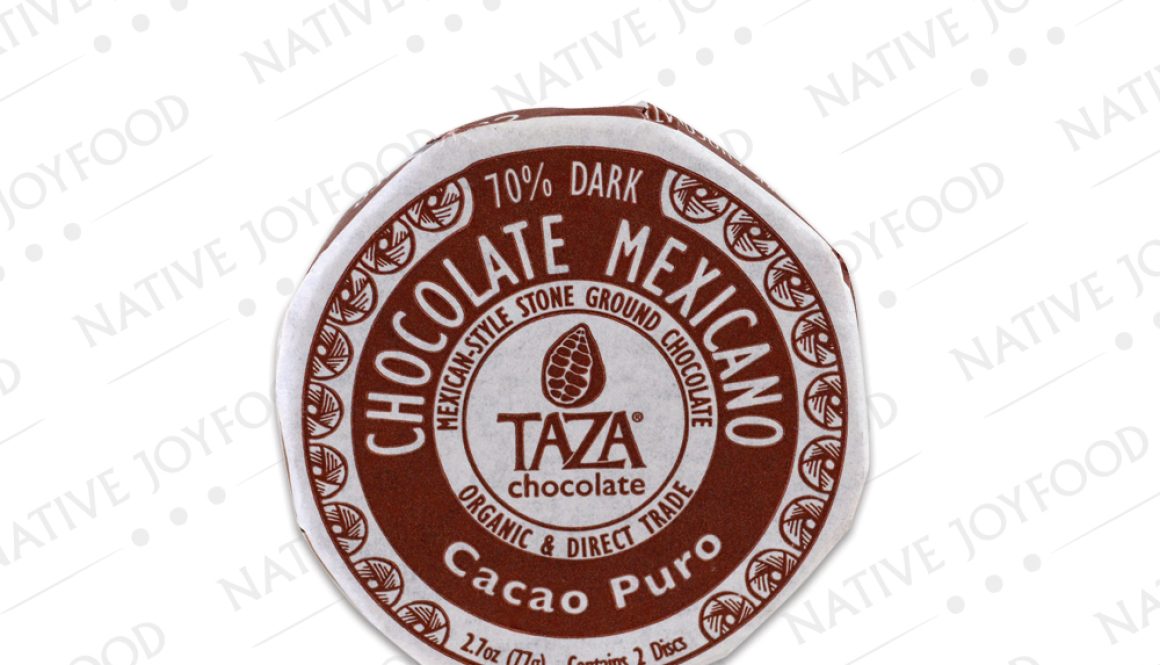 Taza Chocolate Mexicano Disco Cacao Puro 70%
