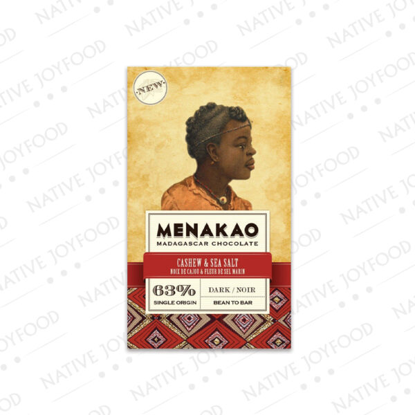 Menakao Cashew and Sea Salt 63%