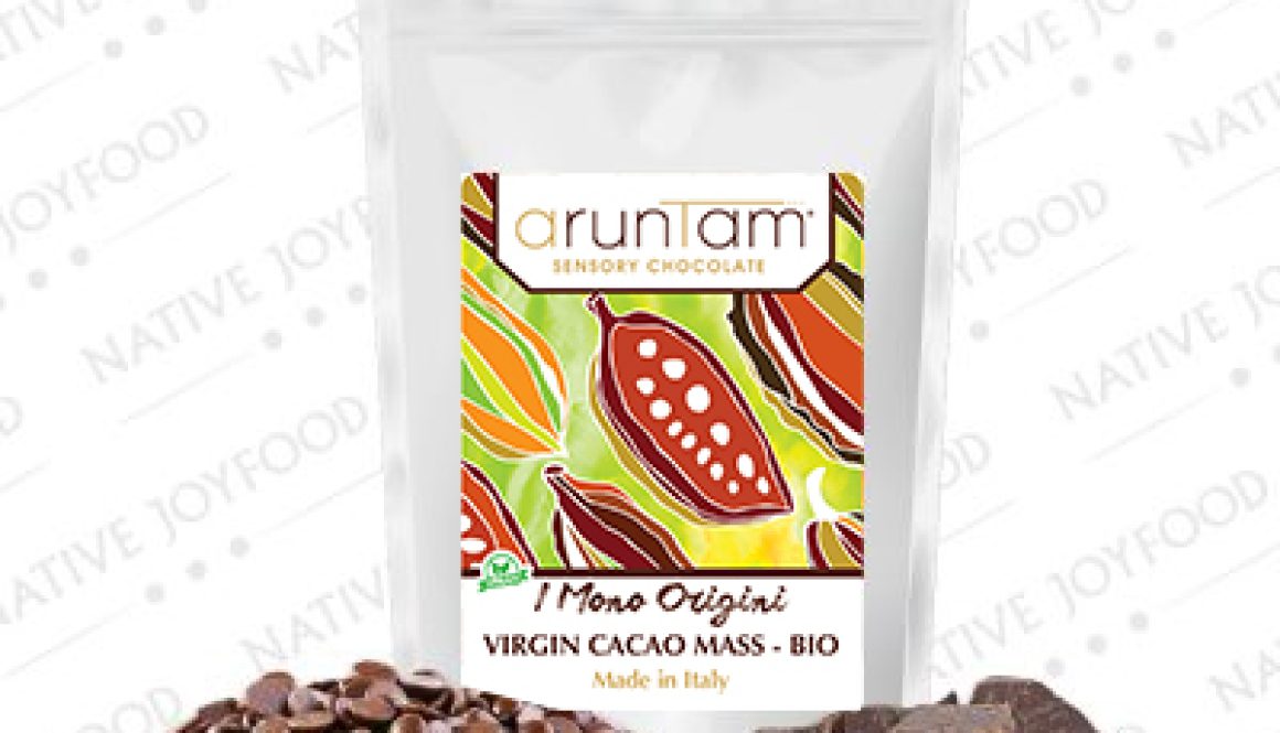 Aruntam Virgin Bio Kakaomasse Drops Ecuador 150 g