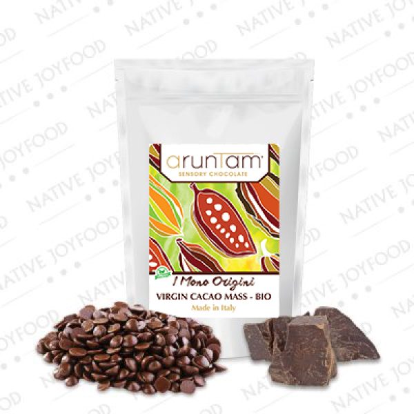 Aruntam Gocce 100% Massa Cacao Virgin Bio Ecuador 150 g