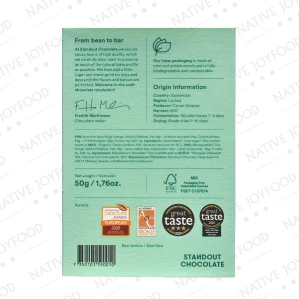 Standout Guatemala Lachuá 70%