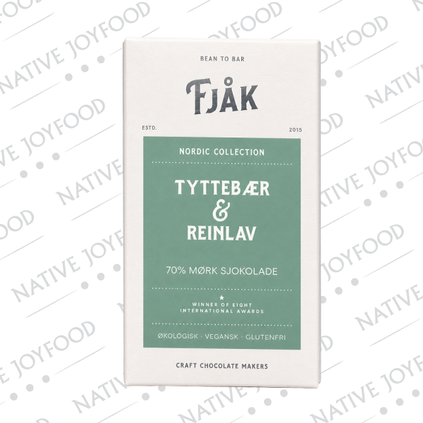 Fjåk Reindeer Moss & Lingonberry 70%